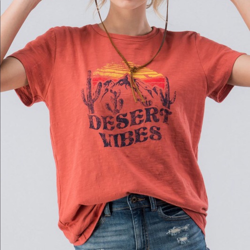 Vintage Desert Vibes Cotton Tee